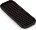 Zulay Kitchen (9x3.5 Silicone Sponge Holder for Kitchen Sink - Flexible Multipurpose Soap Tray
