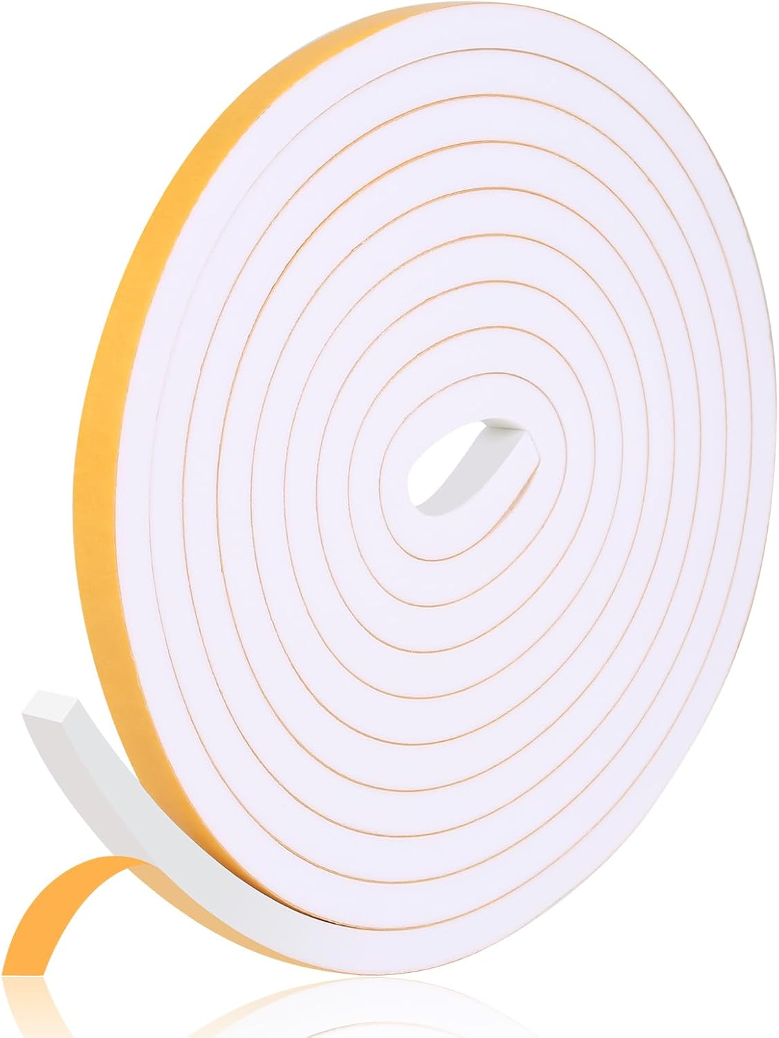 Weather Stripping Seal (1/2 Inch X 2/5 Inch) for Door Window, 13Feet High Density Foam Tape