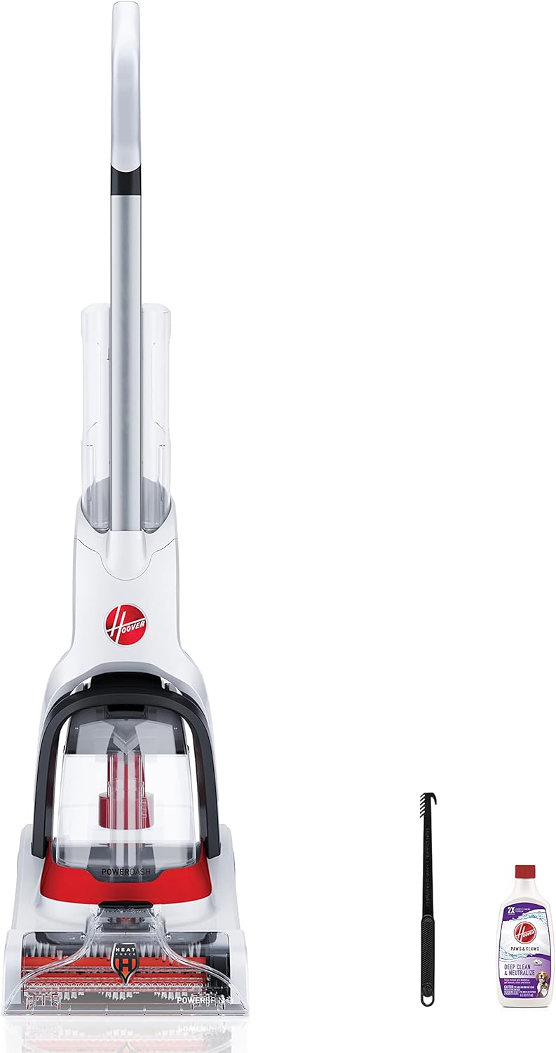 Hoover PowerDash Pet+ Compact Carpet Cleaner Machine, Lightweight Carpet Shampooer Machine, Pair