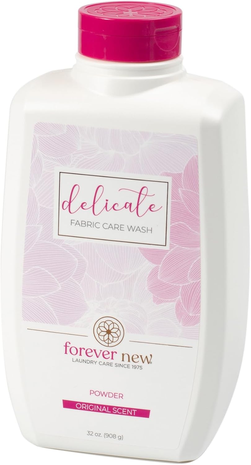 FOREVER NEW Granular Detergent Powder - Delicate Laundry Care Wash - Original Scented, 96 oz. (32