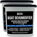 Moisture Absorber and Boat Dehumidifier, Charcoal Odor Remover for Damp Smell and Humidity