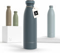 LARS NYSØM Stainless Steel Insulated Water Bottle 12oz 17oz 25oz 34oz 51oz | Insulated Thermo Flask