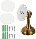 uxcell Magnetic Door Stopper, Stainless Steel Heavy Duty Door Holder, No Drilling Doors Knob Wall
