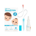 Frida Baby Saline Kit, Cold & Flu 12 pc Set Includes NoseFrida Nasal Aspirator for Baby, Nose