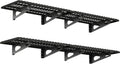 4-Pack 1.5x3FT Garage Shelving 17.7-inch-by-35.8-inch Wall Shelf Garage Storage Rack Wall Mounted