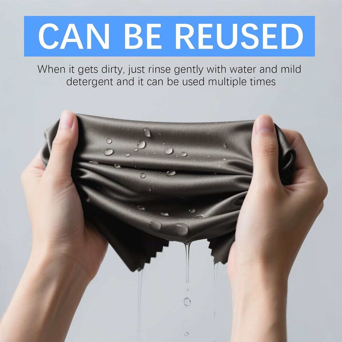 60 Pack Microfiber Cleaning Cloth for Glasses (5.5"x5.5"), Eye Glasses Clean Cloths Bulk Microfiber