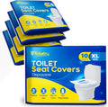 Toilet Seat Covers Disposable Flushable Travel Pack of 50 XL-Disposable Toilet Seat