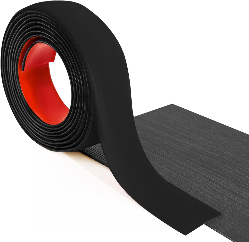 Art3d Self Adhesive Vinyl Floor Transition Strip, Laminate Strip Flat Divider for Joining Gaps
