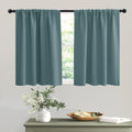 RYB HOME Blackout Curtains for Small Windows, Privacy Thermal Insulating Mini Curtains & Drapes for