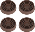Furniture Coasters, 1.5X1.5 Rubber Caster Cups Non Slip Furniture Pads Non Skid Furnitures Grippers