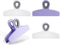 COOK WITH COLOR Bag Clips - Heavy Duty Chip Clip and Refrigerator Magnet Clips for Food Storage