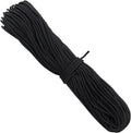 328 Feet 1/4 Inch Black Polyester Rope, 6mm Polypropylene Utility Rope for Kayaking, Camping, Home