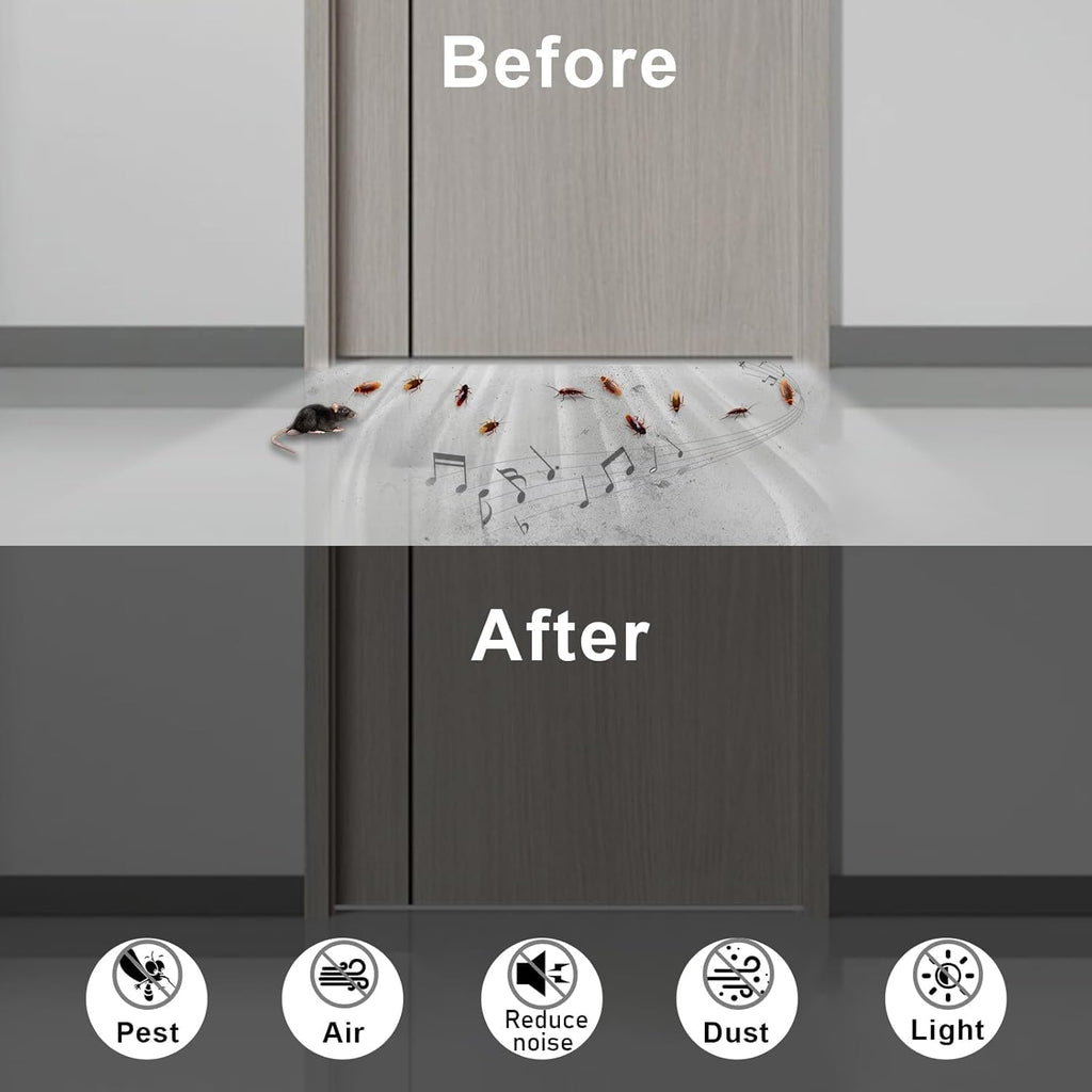 Weather Stripping Strong Adhesive 1 inch x 1/8 inch Weather Stripping Door Seal Closed Cell Foam