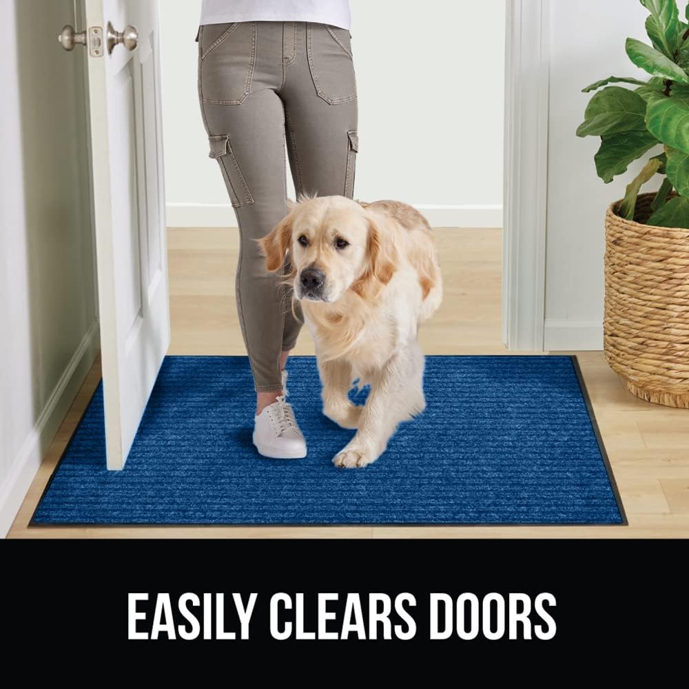GORILLA GRIP Traffic Guard Door Mat, 70x24, Heavy Duty Welcome Mats, Commercial Office Space