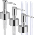 Soap Dispenser Pump Head Replacement 3 Pack, 28/400 Threads Standard Size, for Bathroom and Kitchen