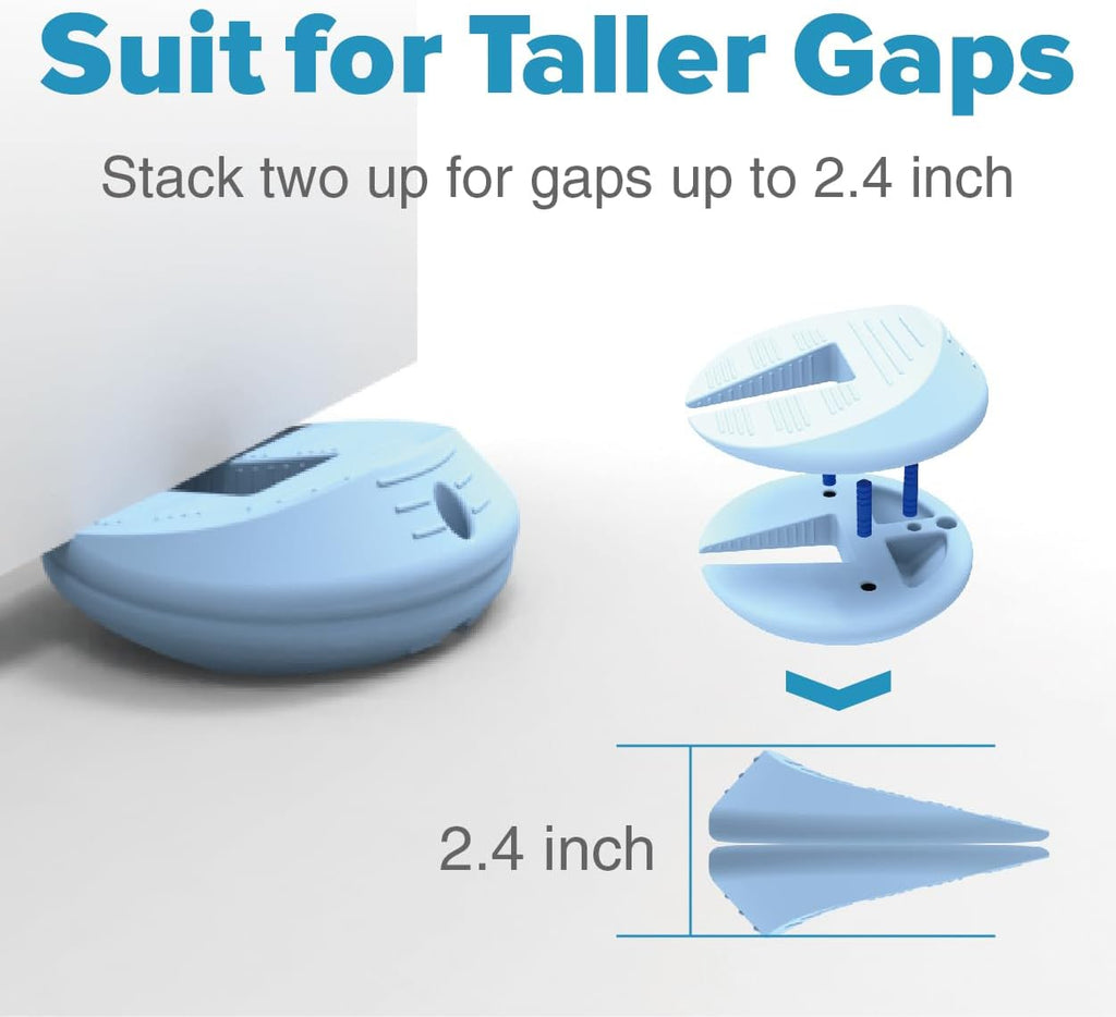 Door Pinch Guard and Stopper, Durable Silicone Finger Pinch Guard, Prevents Injuries, Slamming