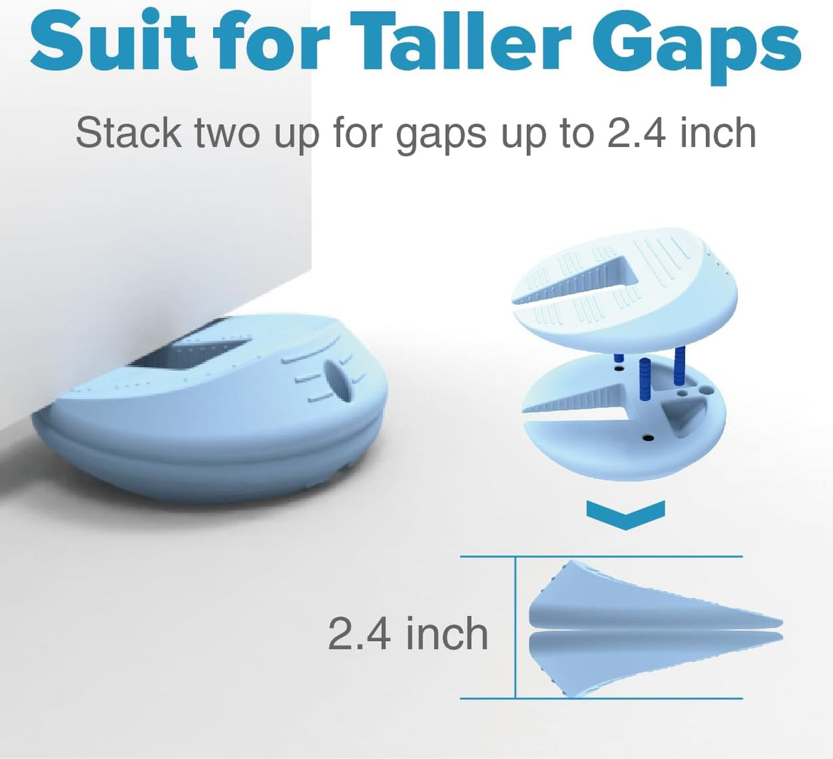 Door Pinch Guard and Stopper, Durable Silicone Finger Pinch Guard, Prevents Injuries, Slamming