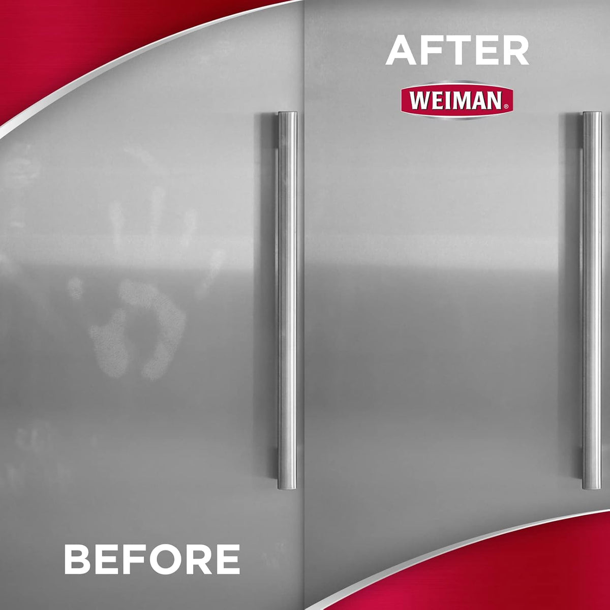 Weiman Heavy Duty Cooktop Polish & Stainless Steel Wipes - Powerful Appliance Kitchen Cleaning Kit