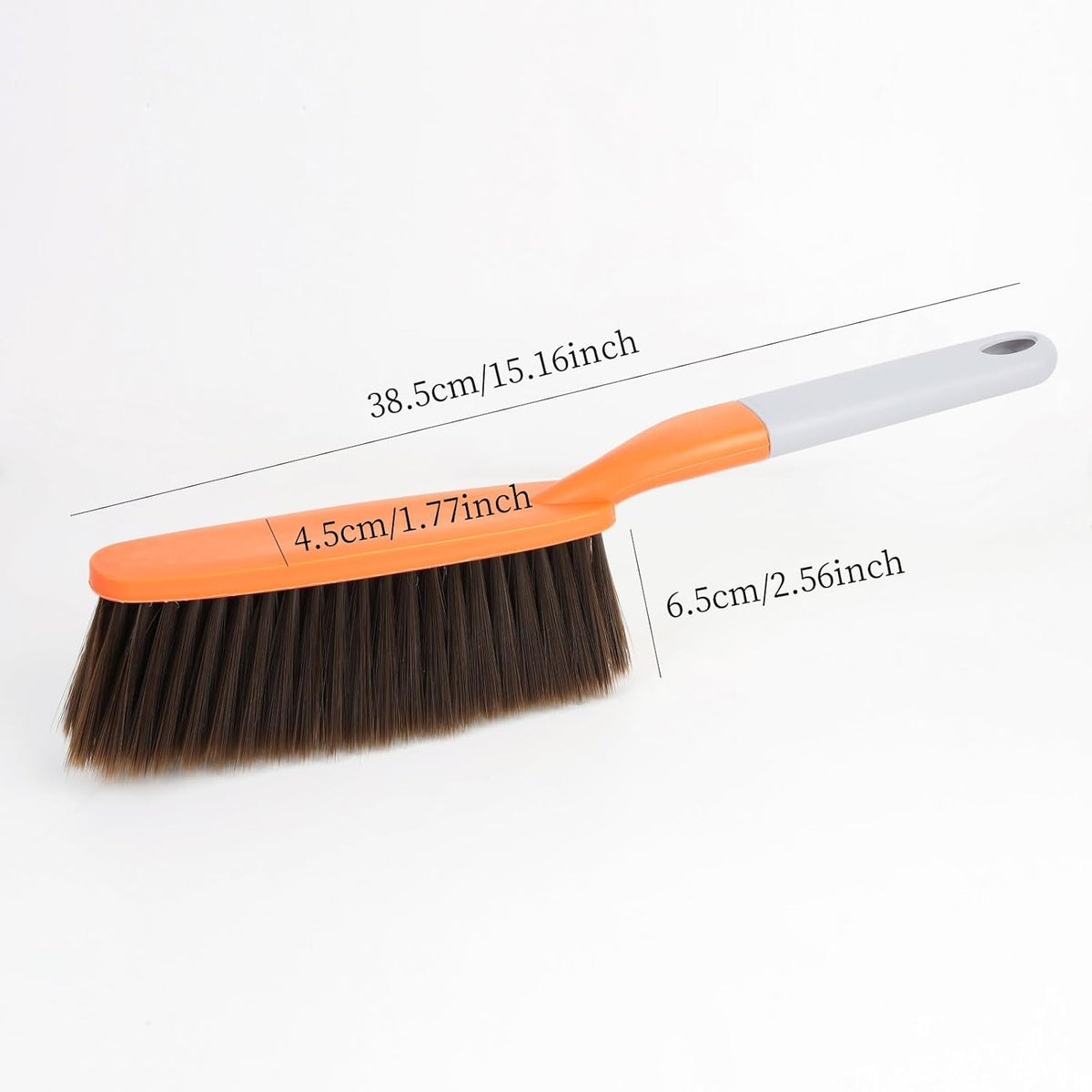 3 Pack 15" Soft Bristle Bed & Counter Cleaning Brush, Dusting & Crumb Debris Sweeping Brush