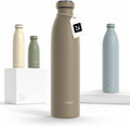 LARS NYSØM Stainless Steel Insulated Water Bottle 12oz 17oz 25oz 34oz 51oz | Insulated Thermo Flask