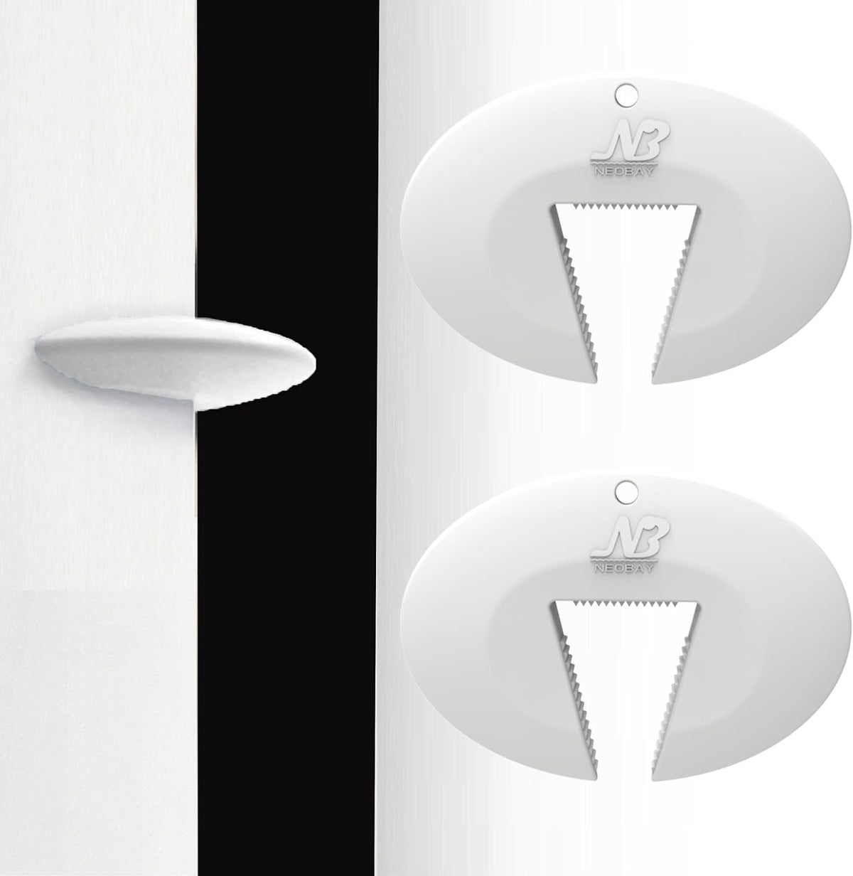 Door Pinch Guard and Door Slam Stopper, Durable Silicone Door Finger Pinch Guard, Prevents Finger