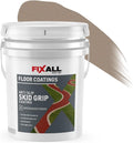 FIXALL Skid Grip Anti-Slip Coating, 5 Gallons, Camel, Exceeds ADA Standards, Ideal for Safety