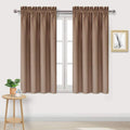 DWCN Blackout Curtains Room Darkening Thermal Insulated Bedroom Curtains Window Curtain Panels, 42