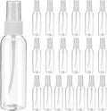 uxcell 20Pack Spray Bottles, 2Oz/60ML Clear Empty Mist Plastic Mini Travel Bottle Set,Small