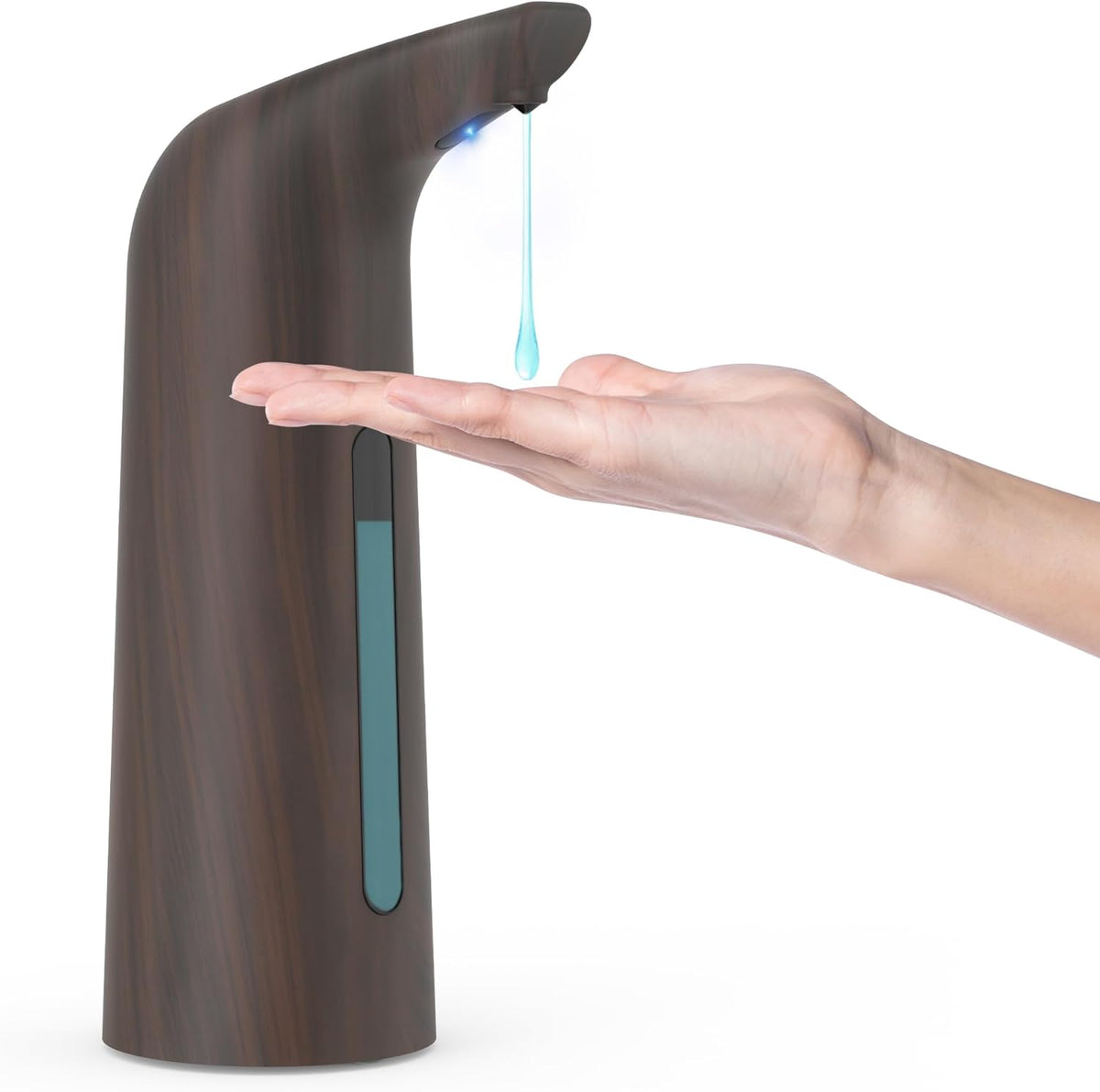 Automatic Soap Dispenser with Infrared Sensor - Adjustable 4-Level Touchless Hand Soap for Kitchen