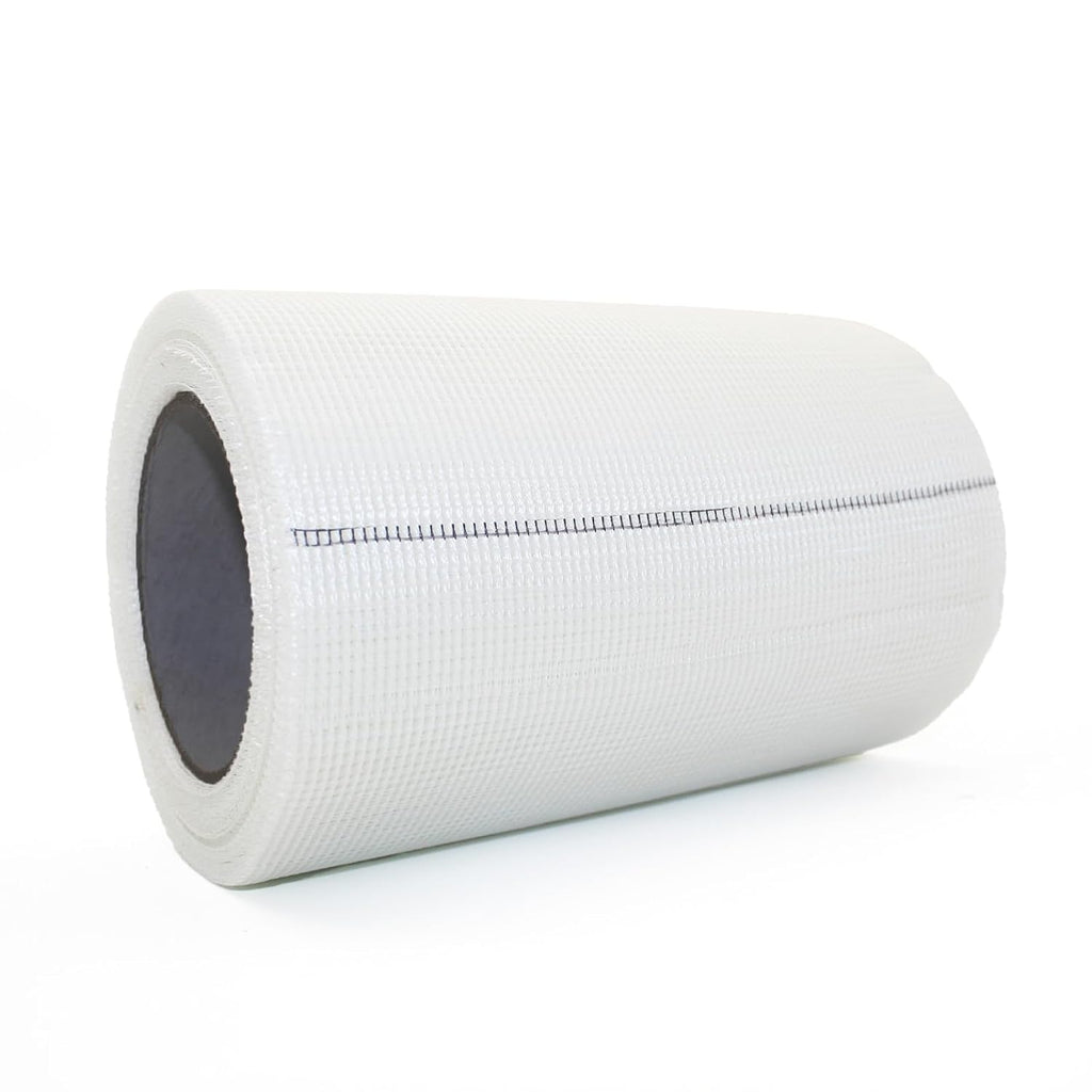 8" 100 Feet Drywall Joint Tape, Self-Adhesive Encrypted Fiberglass Drywall Repair Mesh Tape for