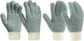 MIG4U Microfiber Dusting Gloves House Reusable Cleaning Glove for Blinds, Windows, Shutters