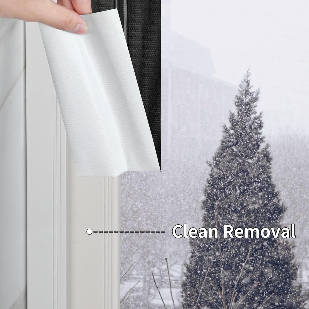 Cloth Duct Window Seal Strip Tape for Winter, 1.89in x 33FT, Weather Stripping Sealing Insulation