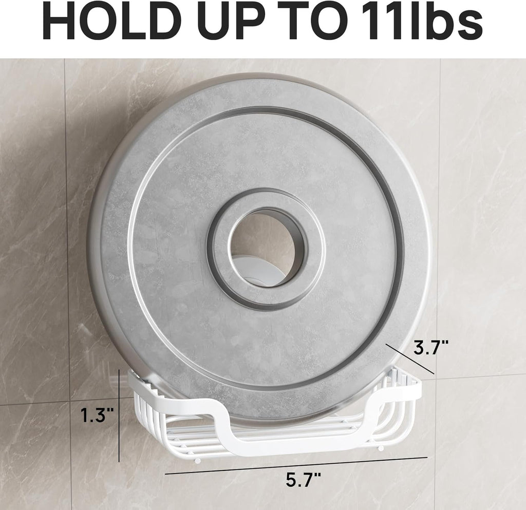 LEVERLOC Soap Dish, Soap Bar Holder for Shower Suction Cup Wall Mounted, Stainless Steel