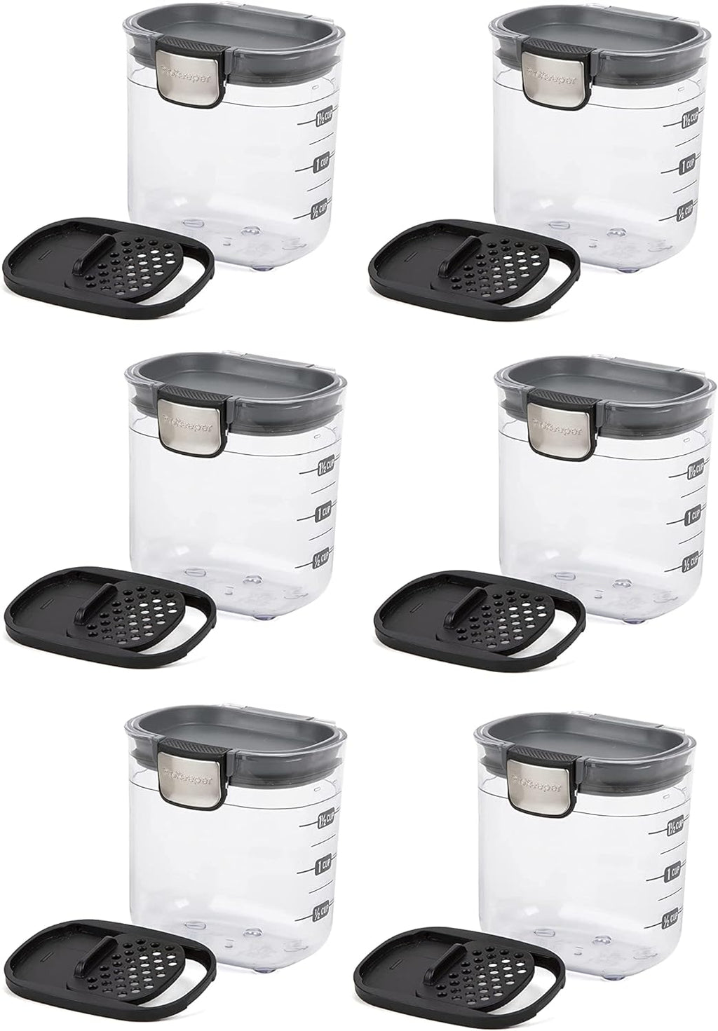 Progressive PKS-401 1.5 Cup Mini Prokeeper+ Airtight Silicone Seal Storage Container Great For