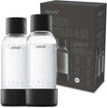 Mysoda Carbonating Bottles 2Pck 0.5L - Compatible with MySoda and any brands - Quick-Lock Reusable