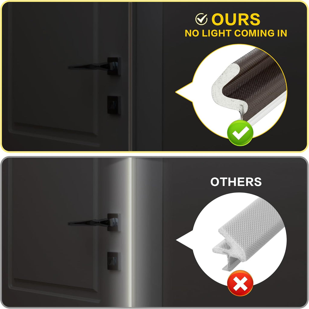 Weather Stripping Door Seal Strip Soundproof Q Foam Weather Stripping for Door Frame, Exterior Door