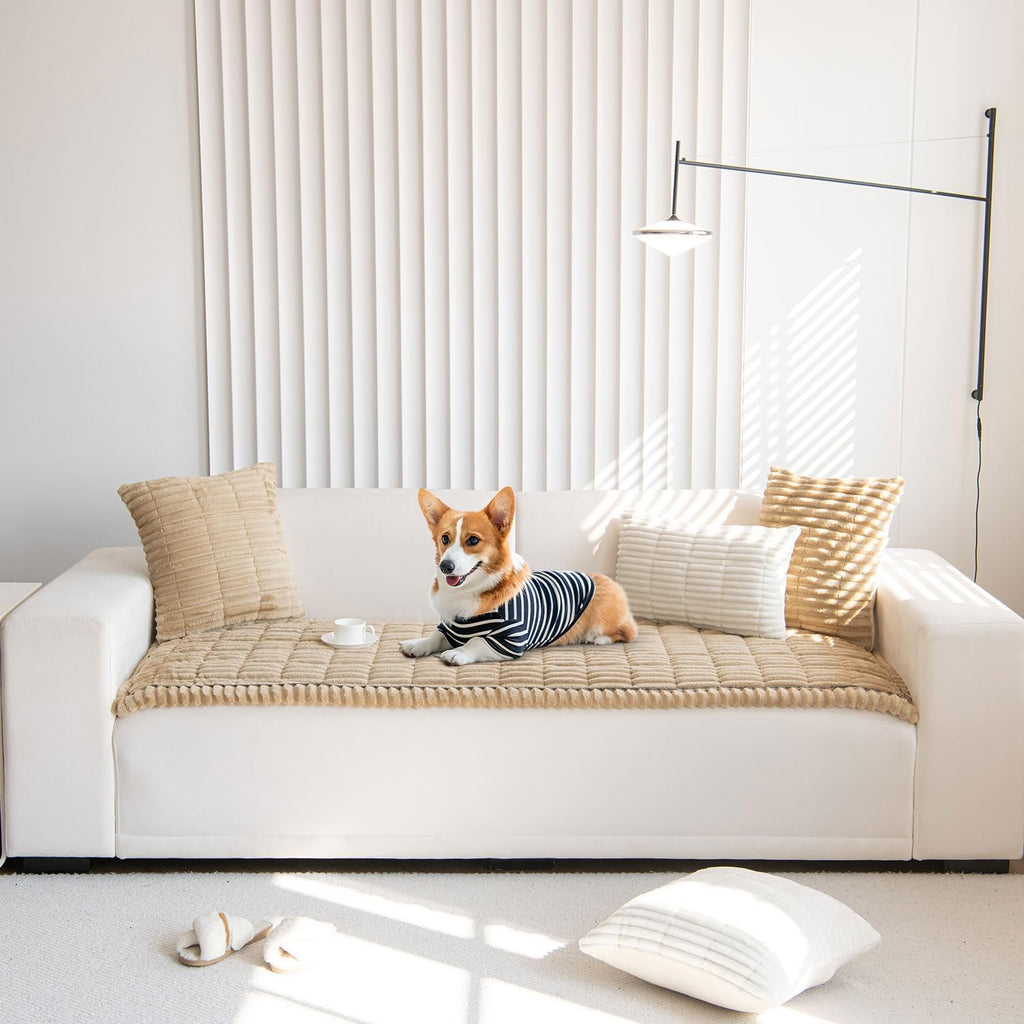 OTOB Couch Cover for Dogs Washable, Non Slip Funny Pet Couch Covers Sofa Slipcovers Cushion Mat