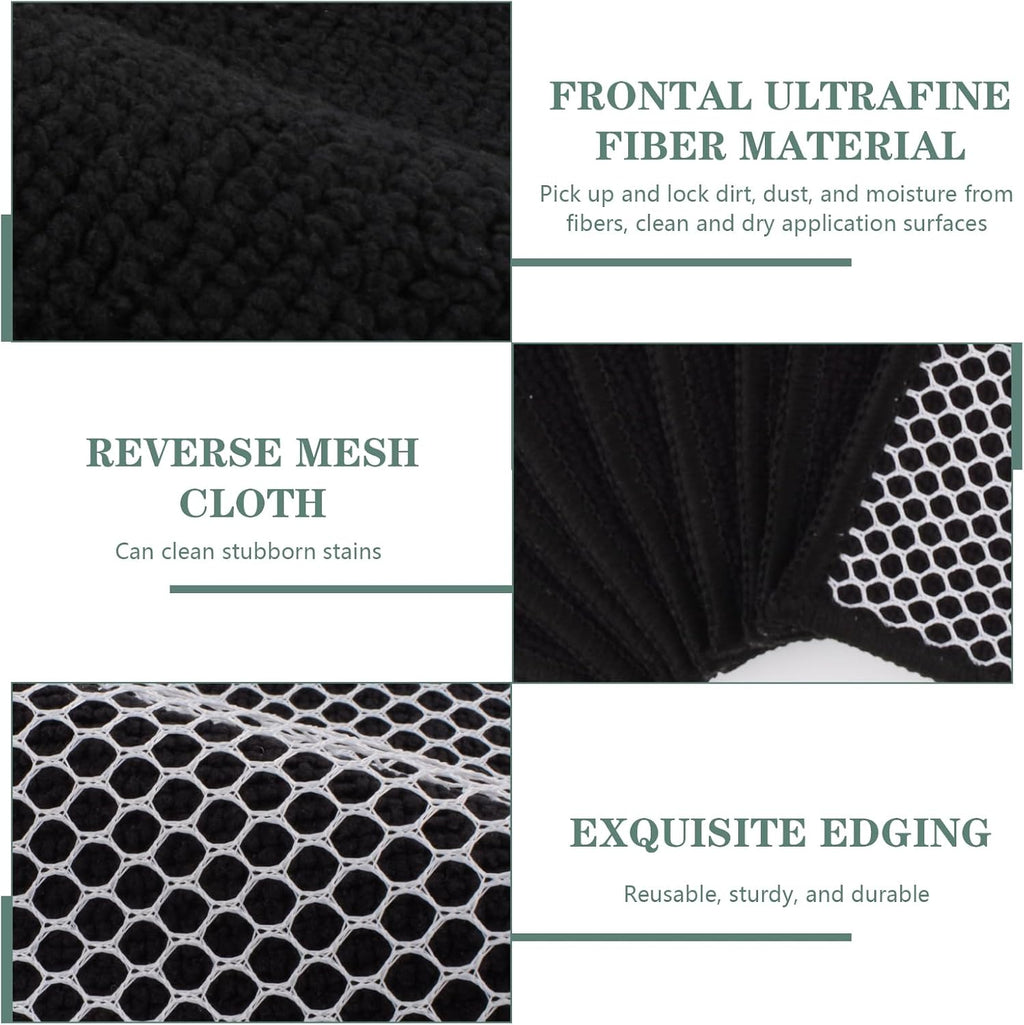 SINLAND Microfiber Dish Cloth for Washing Dishes Dish Washing Rags Best Kitchen Washcloth Cleaning