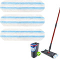 3PCS Replacement Mop Pads for O-Cedar H2prO Flat Mop System,Microfiber Mop Pad Easy Clean for All