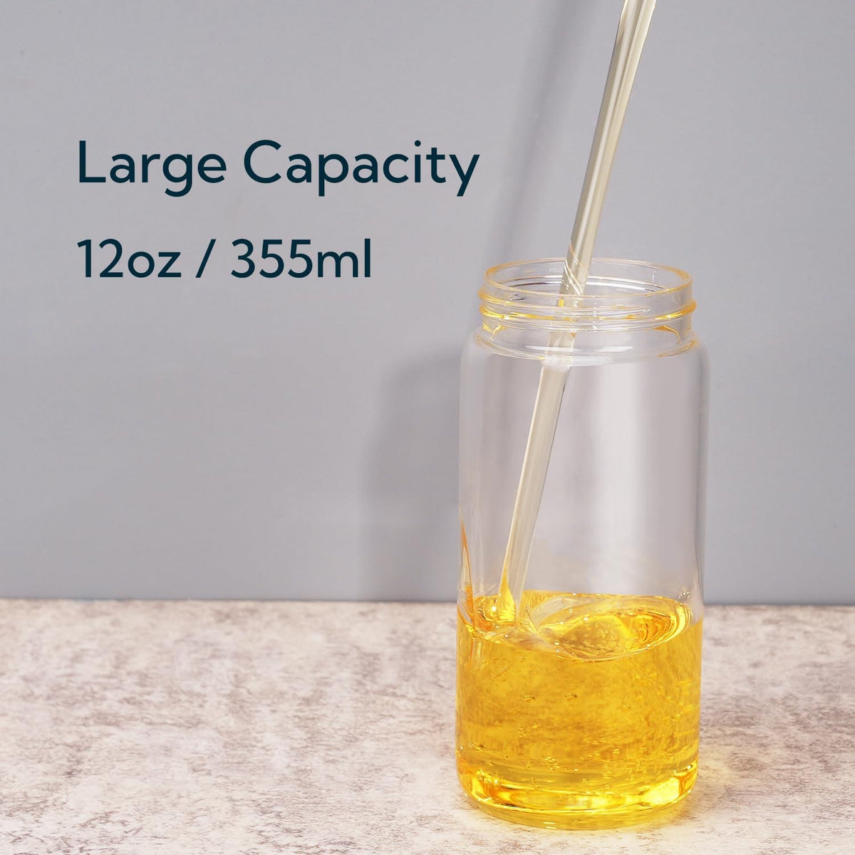 KITCHENDAO Precision Pour Glass Oil Dispenser with 3 Modes, Drip-free Spout, Two Adjustable Flowing