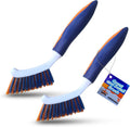 Bring It On Grout Cleaning Brush – Crevice Cleaning Brush with Stiff Nylon Bristles – 8-inch