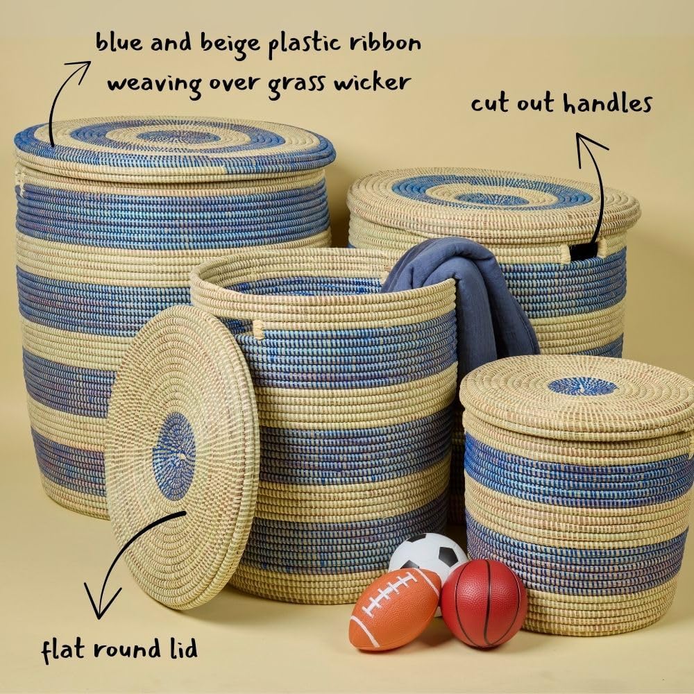 Storage & Organization - Basket, Laundry Hamper, Nursery Toys Bin, Living Room Blankets Storage