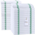 Dish Towels Set (Value Pack of 30) Size 15x25 Inch, 100% Cotton Soft & Absorbent Linen Kitchen