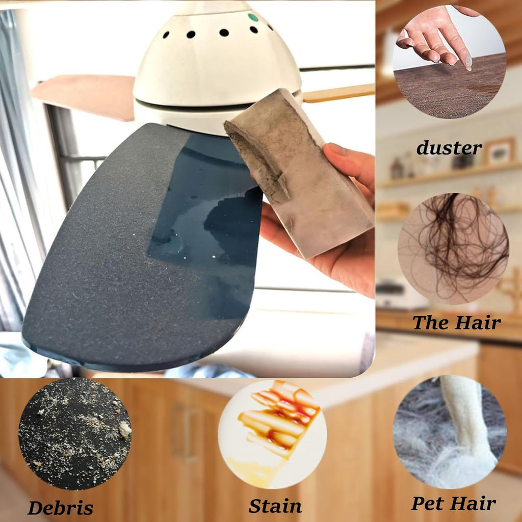 18-Pack Damp Clean Duster Sponge,Magic Sponge Eraser for Housekeeping,Reusable Cleaning Sponge for