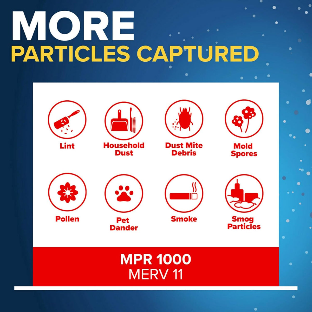 Filtrete 12x36x1 AC Furnace Air Filter, MERV 11, MPR 1000, Micro Allergen Defense, 3-Month Pleated