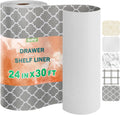 OcePor Non-Adhesive Drawer and Shelf Liner 24IN x 30FT，Non Slip Cabinet and Cupboard Liner, Kitchen