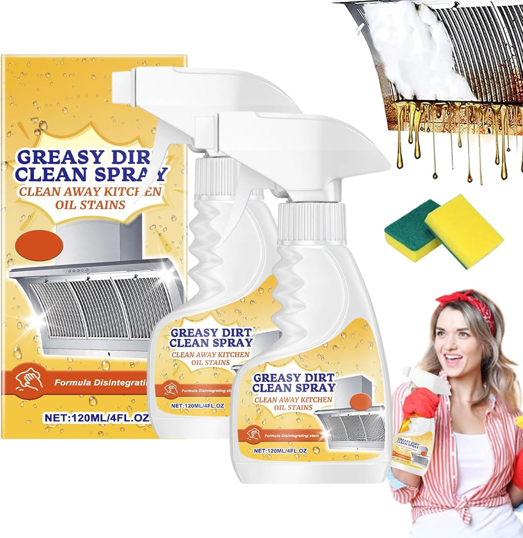 Multifunctional Powerful Kitchen Foam Cleaner, Rotateepic Foam Cleaner, Greasy Dirt Clean Spray