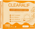 Laundry Detergent Sheets Up to 160 Loads, Amber Dusk - Great For Travel,Apartments, Dorms,CLEARALIF