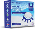 Twin Size Waterproof Cooling Mattress Protector by Slumberfy - Premium Skin-Safe Cover, Natural