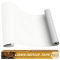 Linen Repair Tape 16x90 inch, Self Adhesive Fabric Patches, Linen Patch Tape Kit, Fabric Repair